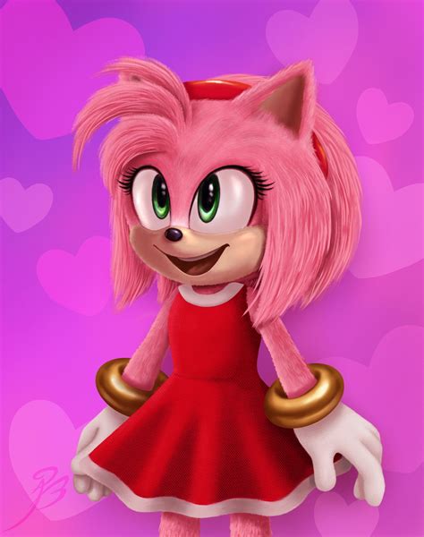 amy rose b&b|amy rose sonic.